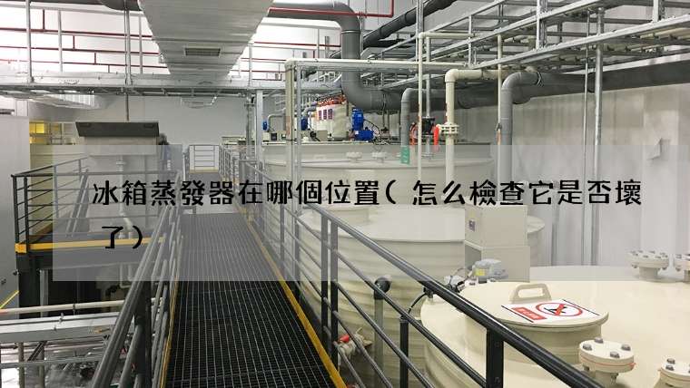 冰箱蒸發器在哪個位置(怎么檢查它是否壞了)
